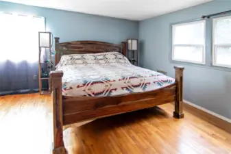 Larger bedroom downstairs