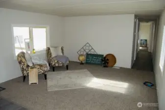 Spacious living area