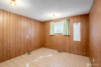This bonus room would be perfect for an office, exercise room, or for any number of hobbies