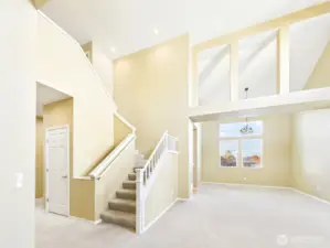 Stairs to upper level