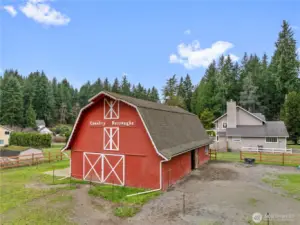 Location Location!! Top of Hollywood Hill....Another Overhead View. 8 Homes altogether have ownership in this Barn and Pasture. 8 Stalls, Tack Room and Storage. If you do not have a Horse you can use YOUR Stall for Storage.