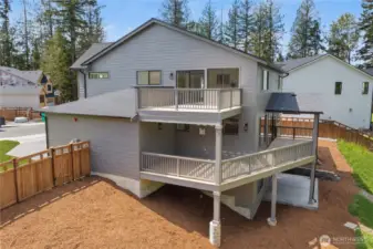 2 level deck