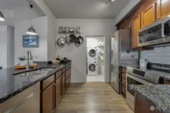 Kitchen & Laundry Room