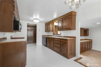 Kitchen view 2