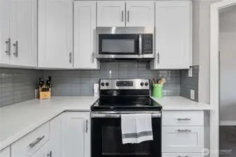 Stainless steel appliances