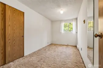 One of the bedrooms.