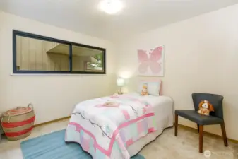 Third bedroom in Broadview Seattle home.