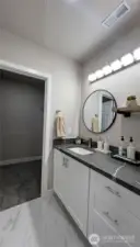 Master bathroom