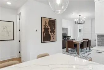 Pictures of Model Home. Not pictures of actual home. Features, colors, layout may vary.