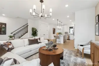 Pictures of Model Home. Not pictures of actual home. Features, colors, layout may vary.