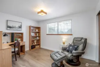 Bedroom #2 on main has been used as an office in most recent years