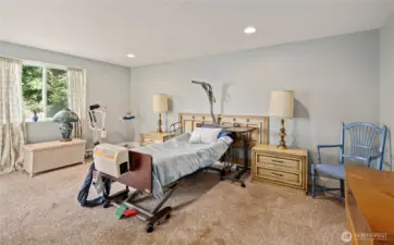 Large primary bedroom