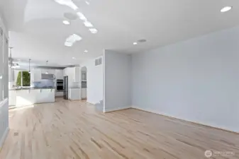 Family room to kitchen