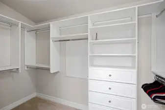 Primary bedroom closet