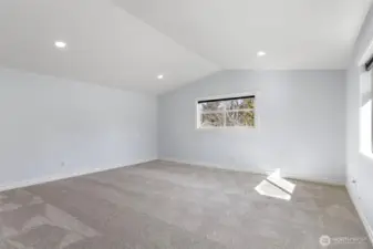 Upstairs rec room