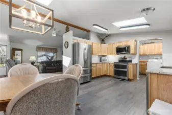 Main House Kitchen/Dining/Livingroom