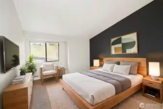 Primary Bedroom-Virtually Staged