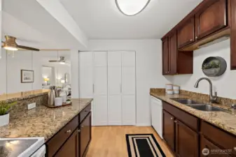 Updated kitchen with newer fixtures
