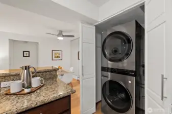 Newer LG washer and dryer included