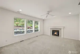 Family Room with Fireplace