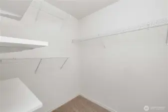 Primary Walk In Closet