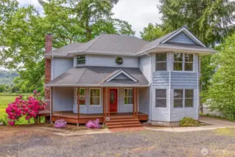 Wrap around porch....