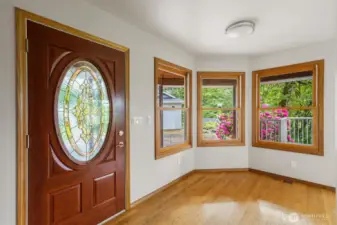 Entry area...