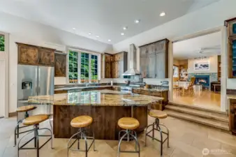 Plenty of storage and pantry space in the home, taking advantage of the tall ceilings, natural light and room to cook all day long!
