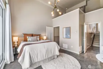 Studio air bnb space/commercial space for office/gym.
