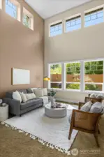 Beautiful light and bright living room.