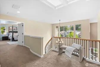 Upstairs landing.