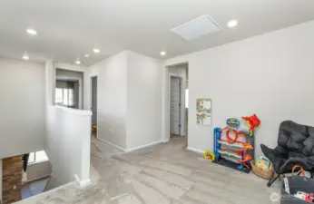 Open area - open hallways
