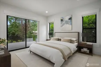 downstairs bedroom