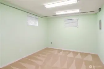Downstairs room.