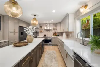 Everything is new in this kitchen!