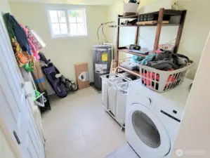 over sized utility room