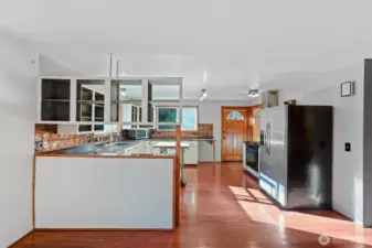 Open and Spacious Kitchen