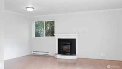 Fireplace for cozy winter nights