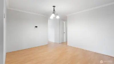 Separate dining room