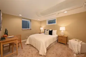 Bedroom #4 is in the lower.