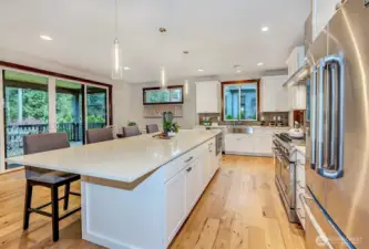 Quartz Counters & HUGE Kitchen Island