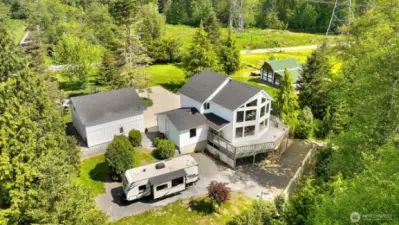 And check out that RV pad too-- complete with septic and power hookups!