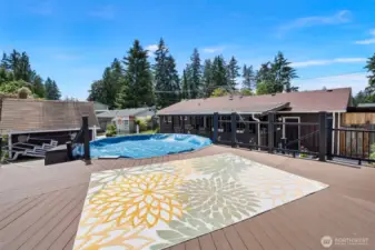 Sun Deck for summer tanning.