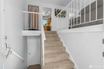 Head down to the lower level