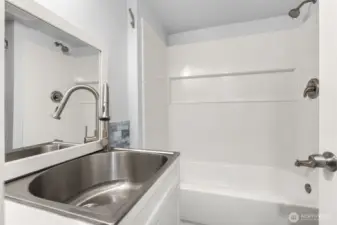 Another Full Bath, on the lower level