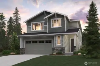 Asher B Elevation Rendering