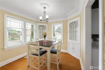 ~Dining Area with Built in Hutch~