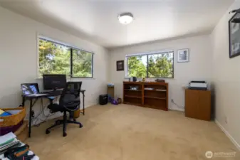 3rd Bedroom is used as an office