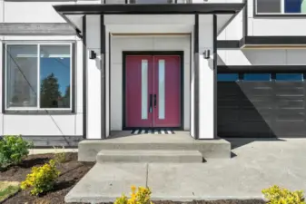 Inviting front door