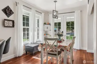 French doors lead to 2 covered patios to enjoy!